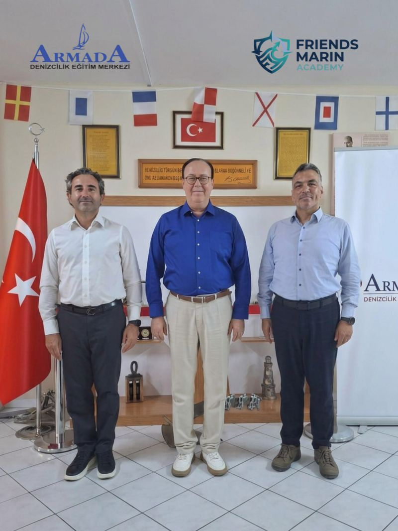 Friends Marin Academy ve Armada Denizcilik Eğitim Merkezi iş birliği